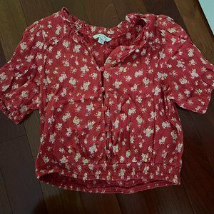 American Eagle Women's Floral Top